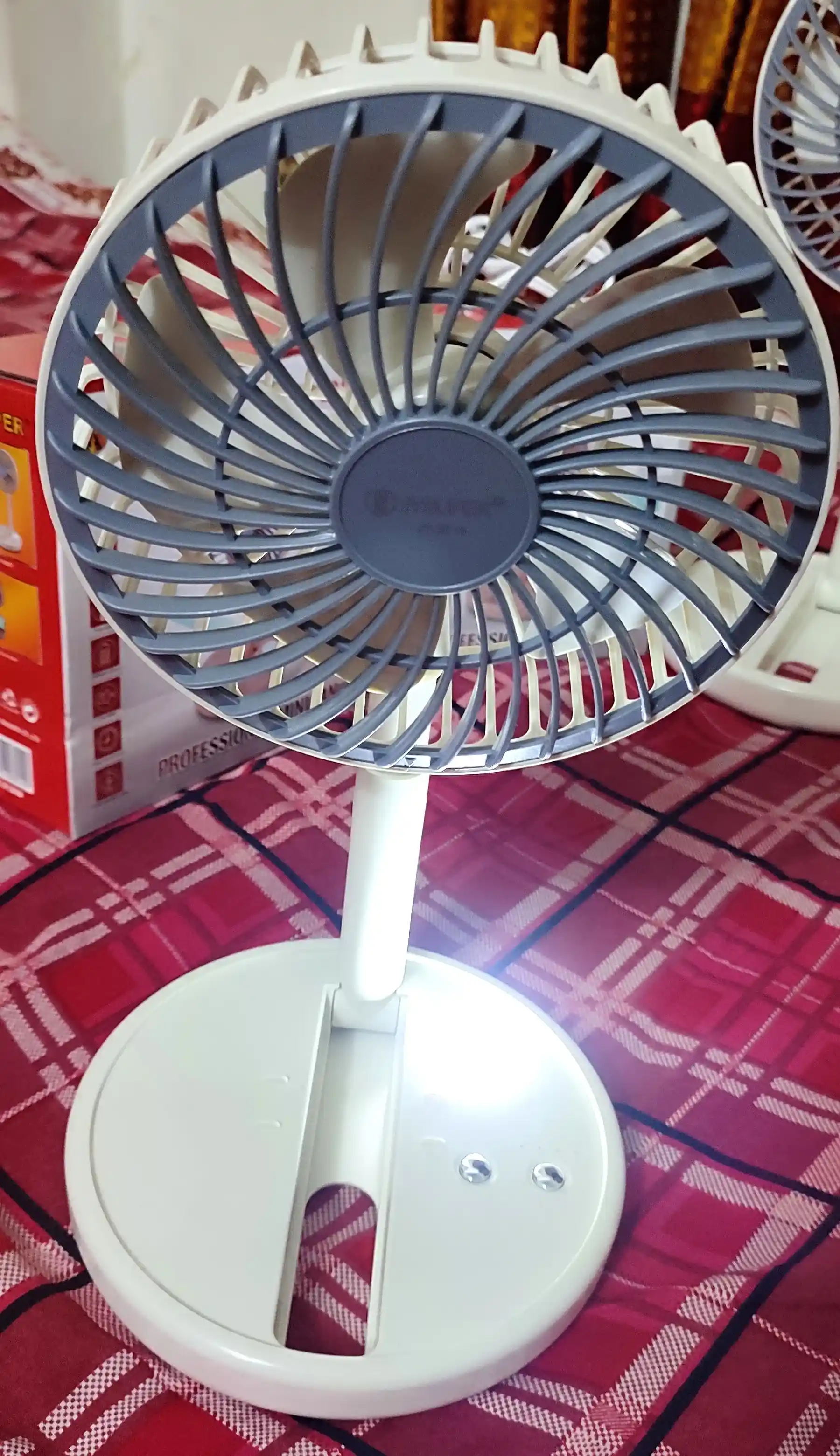 Jysuper 2215 model High power mini rechargble fan