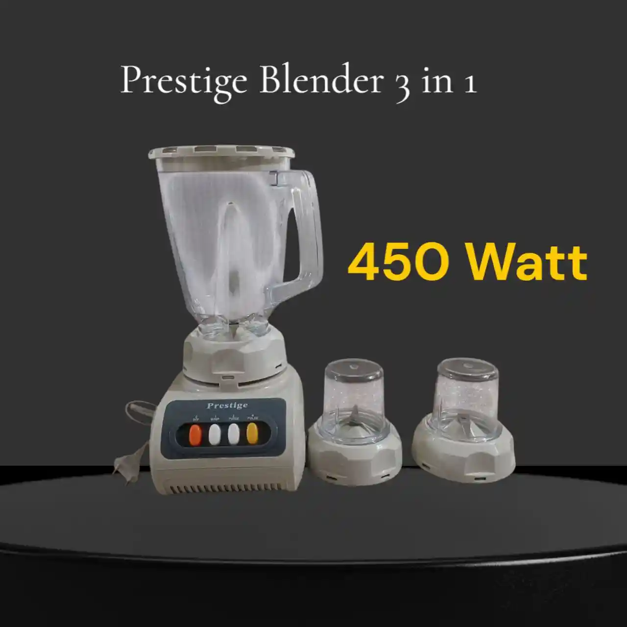 Prestige Blender 3 in 1 (450 watt Motor capacity)