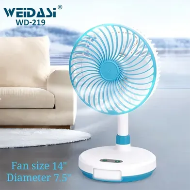 Weidasi WD-219 Portable rechargble Fan