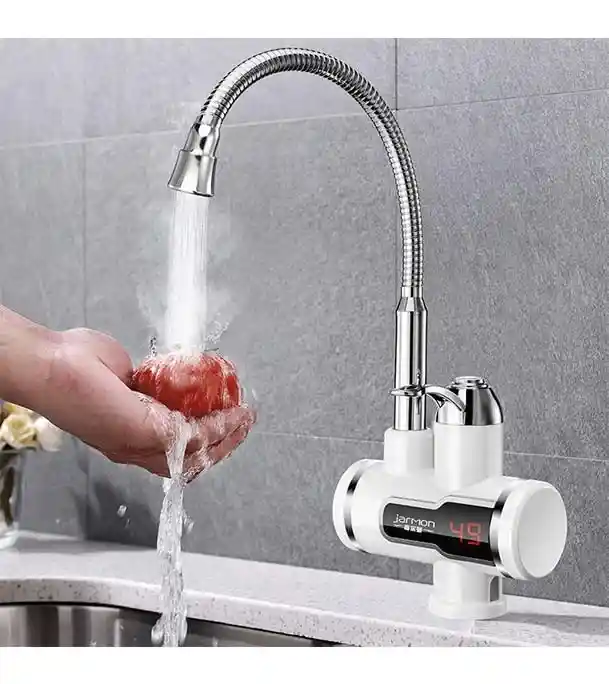 Electric instant hot water tap