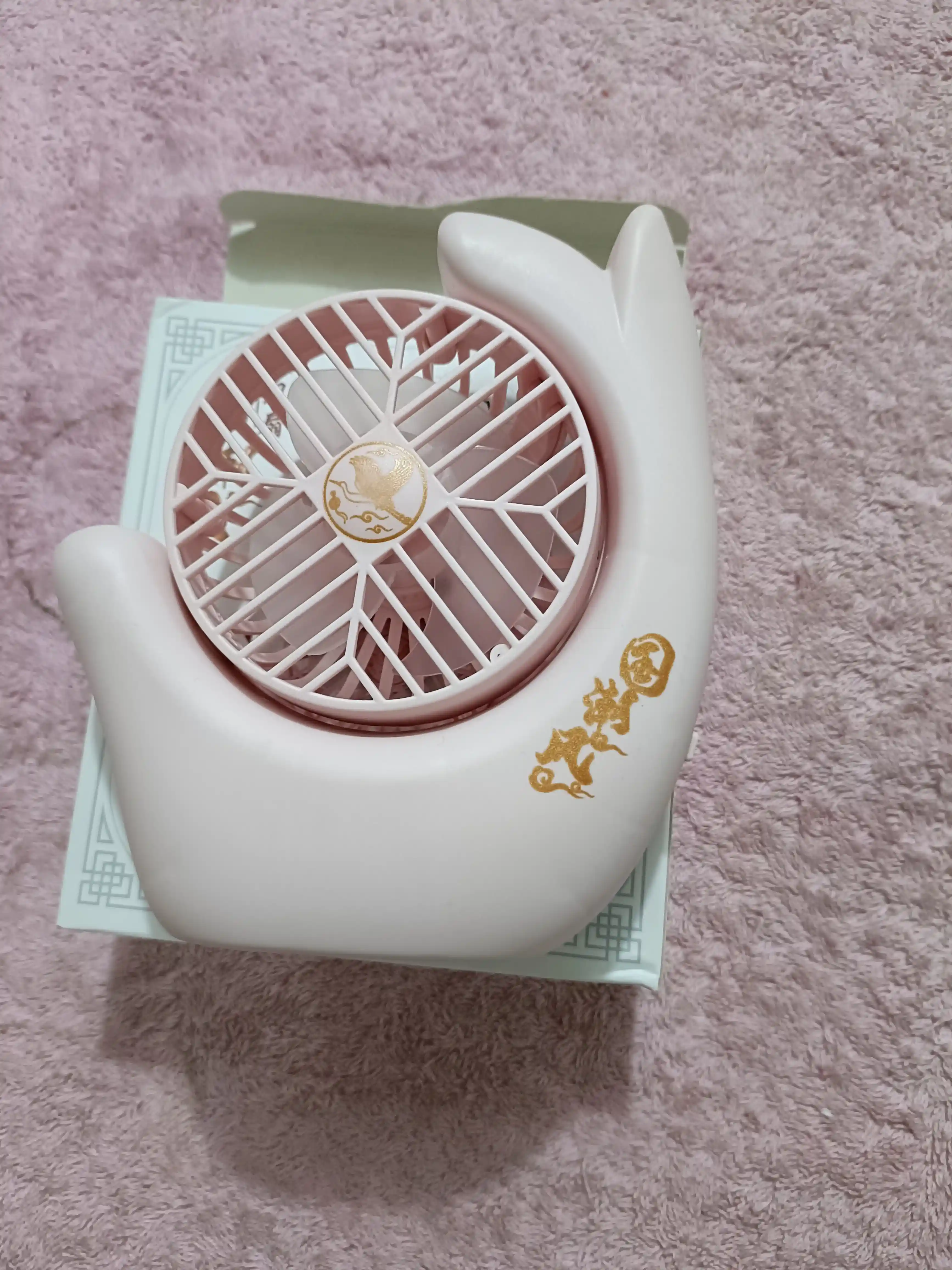 Rechargeable mini hand fan