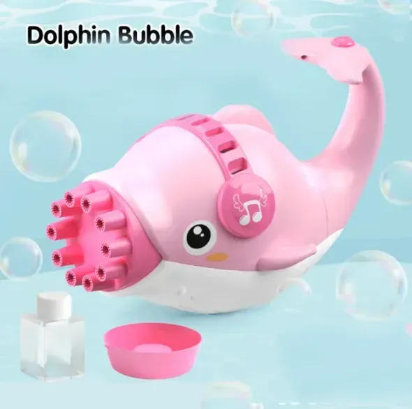 Dolphin bubble gun