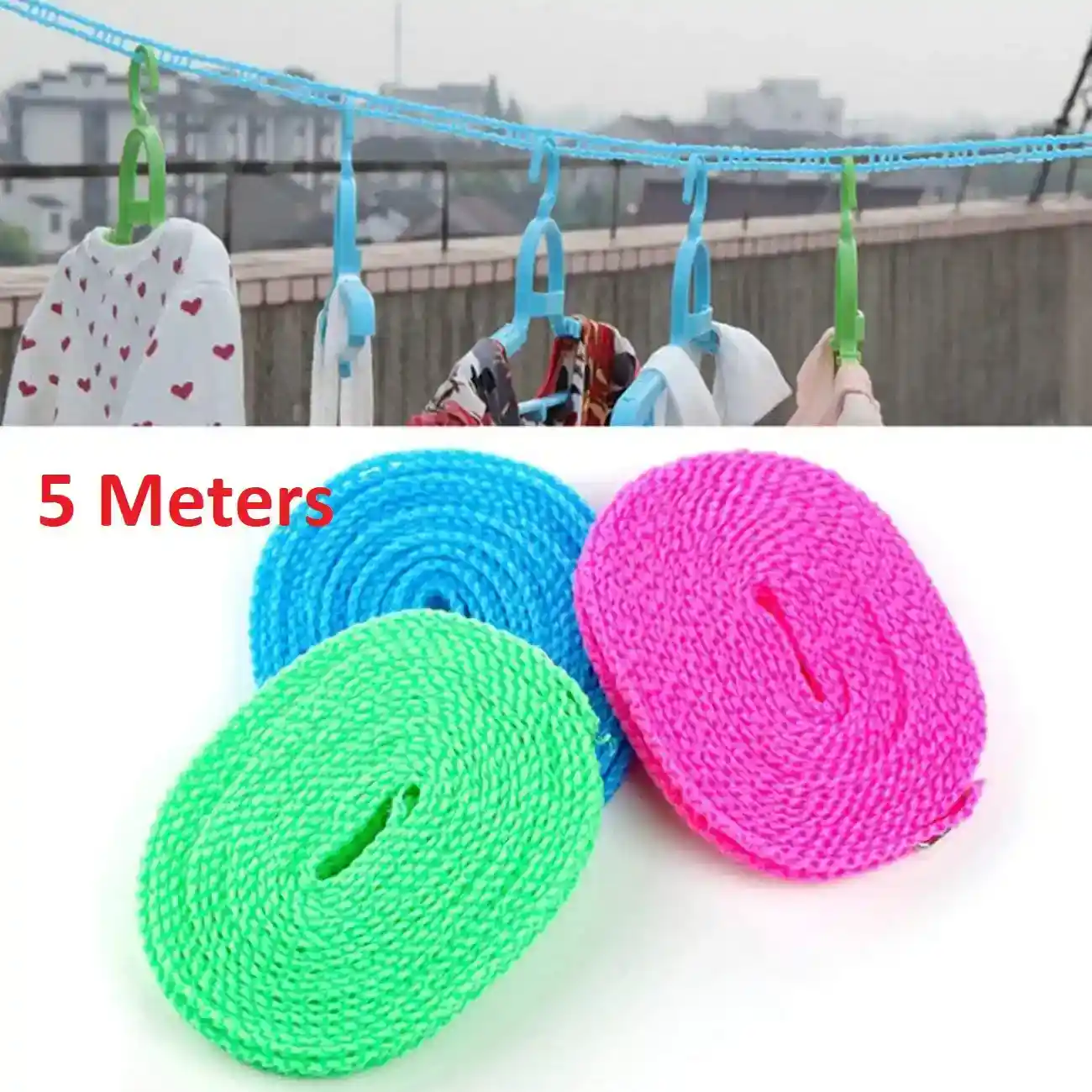windproof non slip clothesline